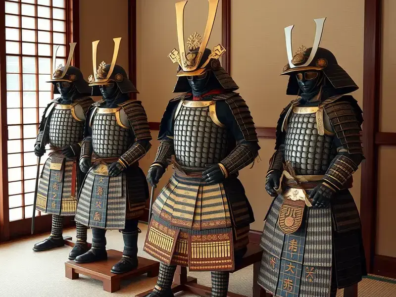 侍の甲冑修復