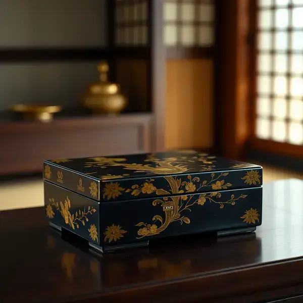 漆箱の修復