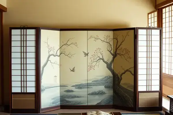屏風と襖